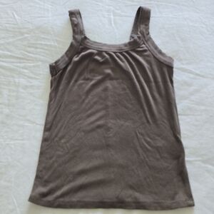 Women's Brown Tank Top Sz S